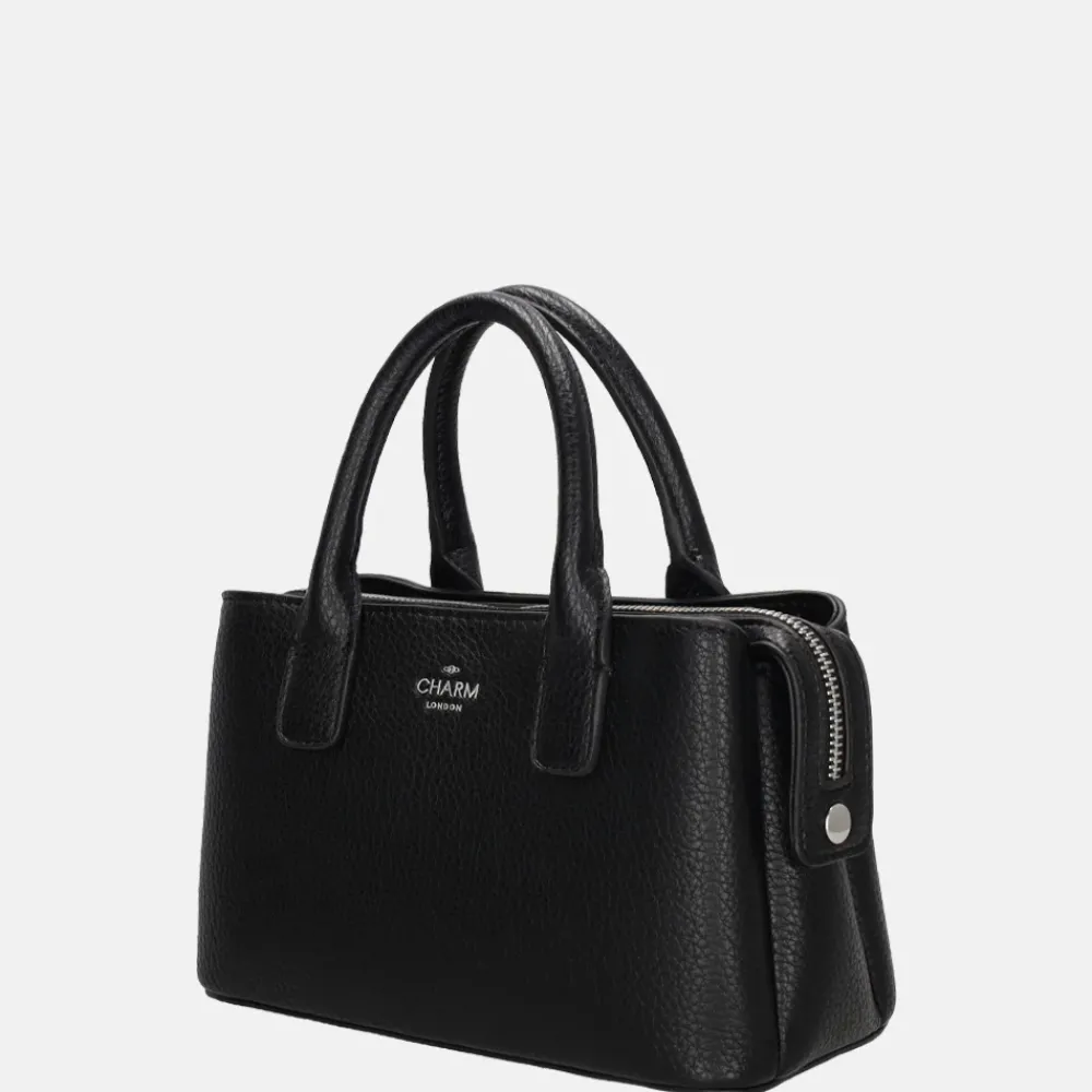 Handtassen^Charm London Muggiano handtas S zwart