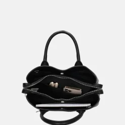 Handtassen^Charm London Muggiano handtas M zwart
