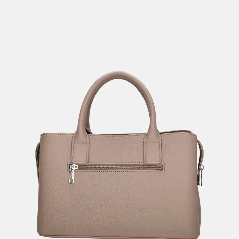 Handtassen^Charm London Muggiano handtas M lichttaupe