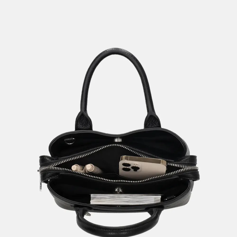 Handtassen^Charm London Muggiano handtas S zwart