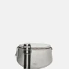 Crossbody Tassen^Charm London New York crossbody tas silver