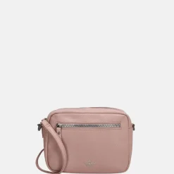 Crossbody Tassen^Charm London New York crossbody tas S oud roze