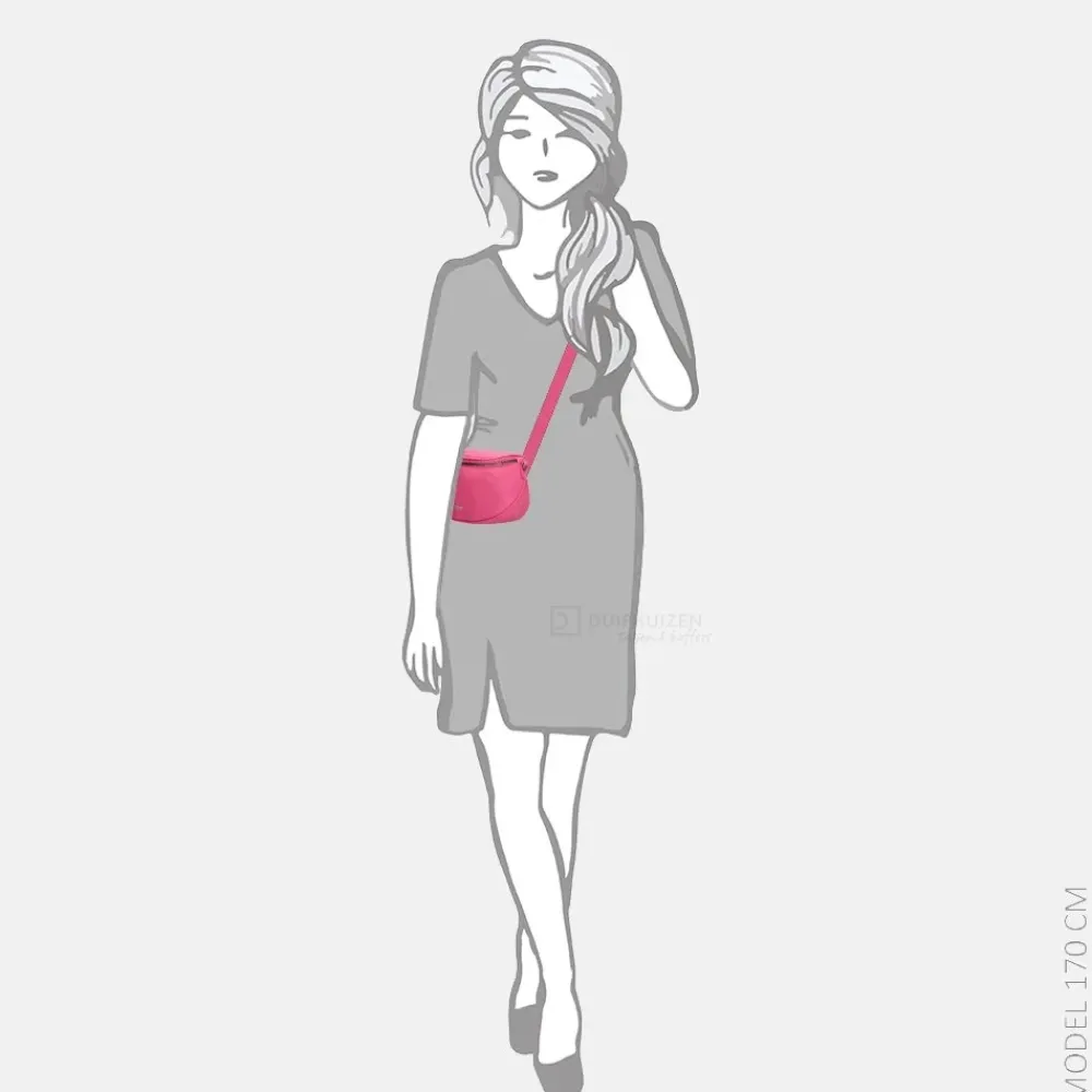 Crossbody Tassen^Charm London New York crossbody tas fuchsia