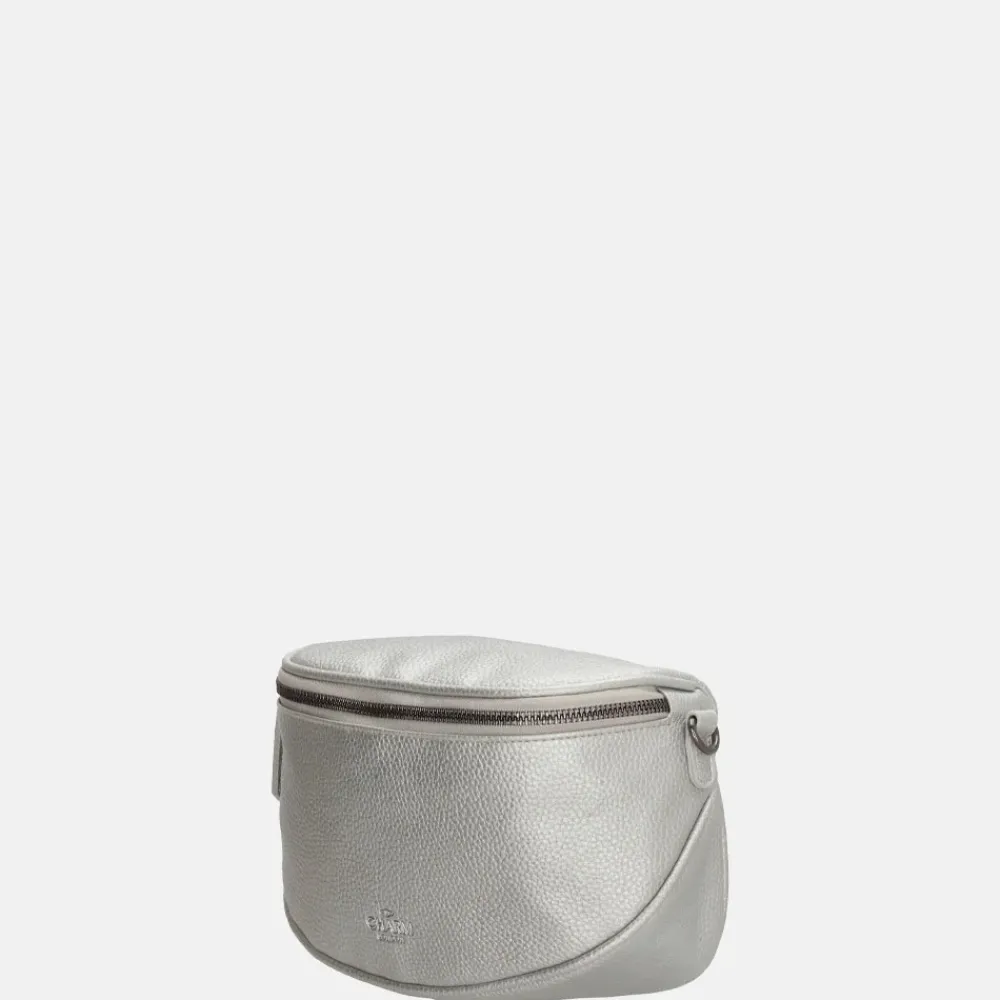 Crossbody Tassen^Charm London New York crossbody tas silver