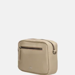 Crossbody Tassen^Charm London New York crossbody tas S taupe