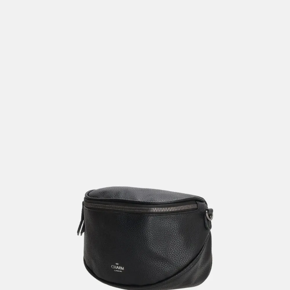 Crossbody Tassen^Charm London New York crossbody tas black