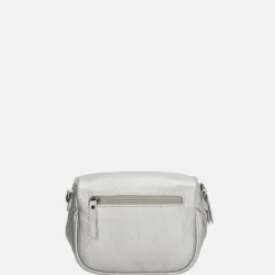 Crossbody Tassen^Charm London New York crossbody tas silver