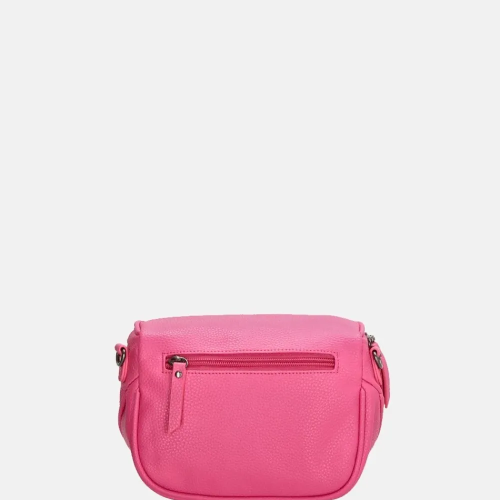 Crossbody Tassen^Charm London New York crossbody tas fuchsia