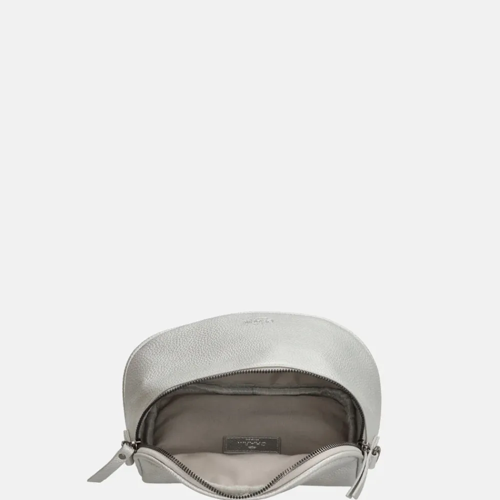 Crossbody Tassen^Charm London New York crossbody tas silver