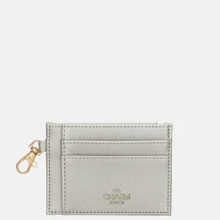 Pasjeshouders | Dames Portemonnees^Charm London pasjeshouder zilver