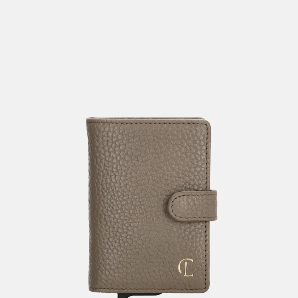 Pasjeshouders | Dames Portemonnees^Charm London pasjeshouder taupe
