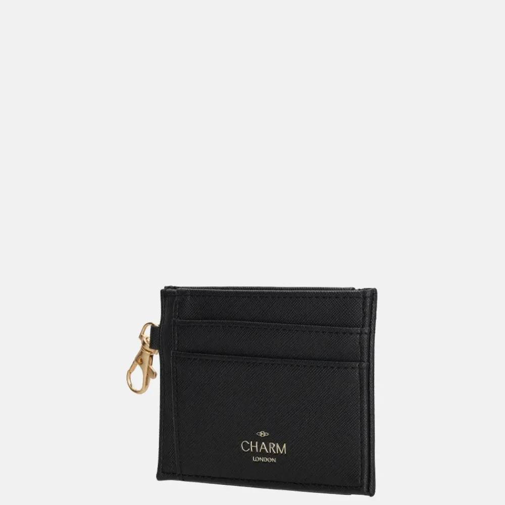 Pasjeshouders | Dames Portemonnees^Charm London pasjeshouder zwart