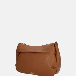 Schoudertassen^Charm London Pentonville schoudertas cognac