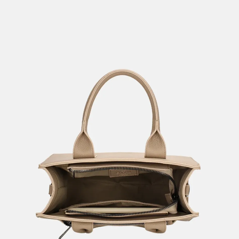 Handtassen^Charm London Pentonville handtas zand