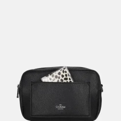 Crossbody Tassen^Charm London Pentonville crossbody tas zwart