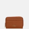 Dames Portemonnees^Charm London portemonnee S cognac