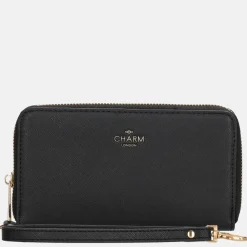 Dames Portemonnees^Charm London portemonnee L zwart