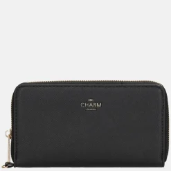 Dames Portemonnees^Charm London portemonnee L zwart