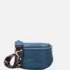 Schoudertassen^Charm London schoudertas petrol