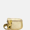 Schoudertassen^Charm London schoudertas goud