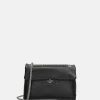 Schoudertassen^Charm London schoudertas zwart