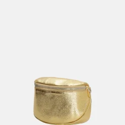 Schoudertassen^Charm London schoudertas goud