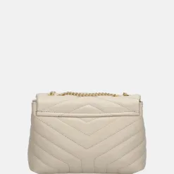 Schoudertassen^Charm London schoudertas beige