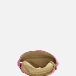 Schoudertassen^Charm London schoudertas roze