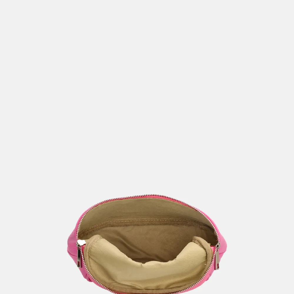 Schoudertassen^Charm London schoudertas roze