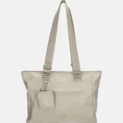 Shoppers^Charm London shopper licht grijs