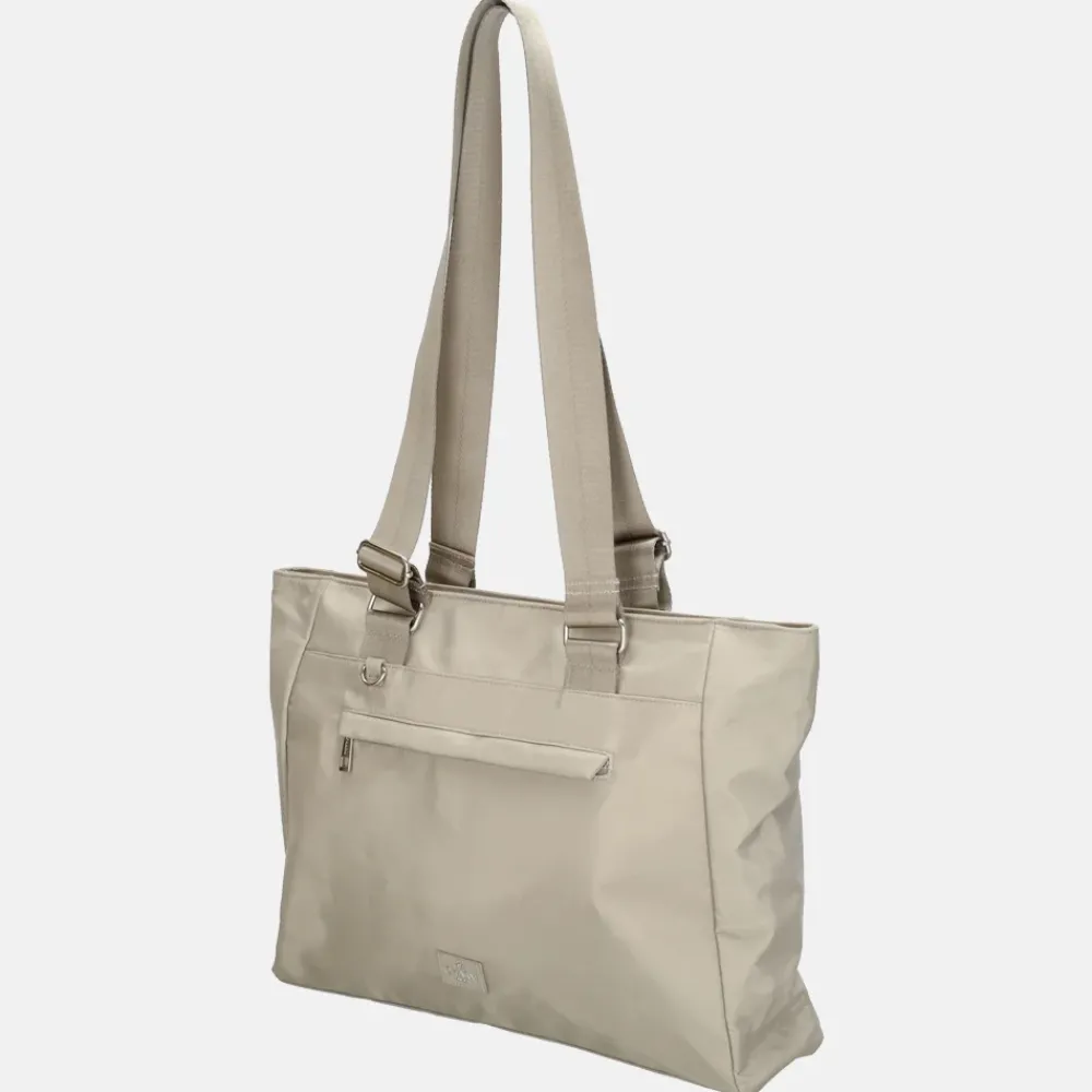 Shoppers^Charm London shopper licht grijs