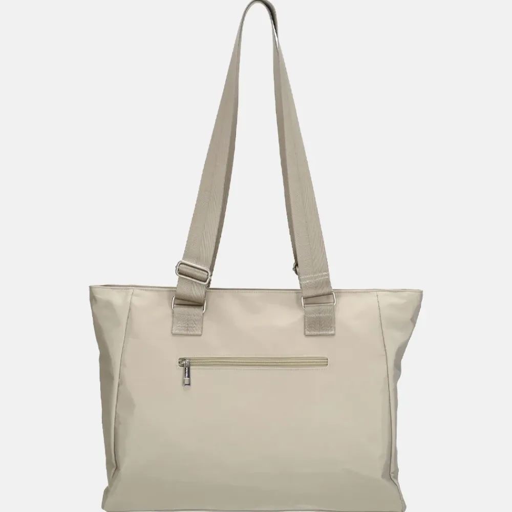 Shoppers^Charm London shopper licht grijs