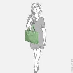 Shoppers^Charm London shopper mint