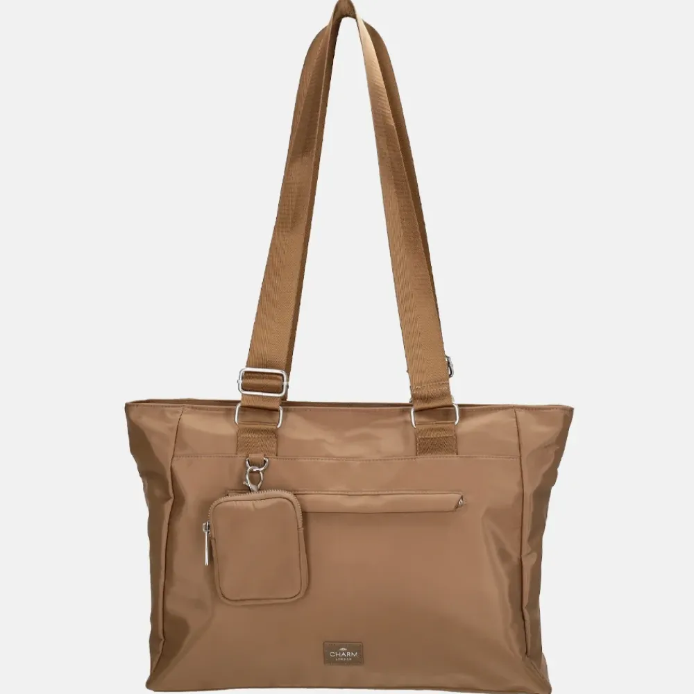 Shoppers^Charm London shopper taupe