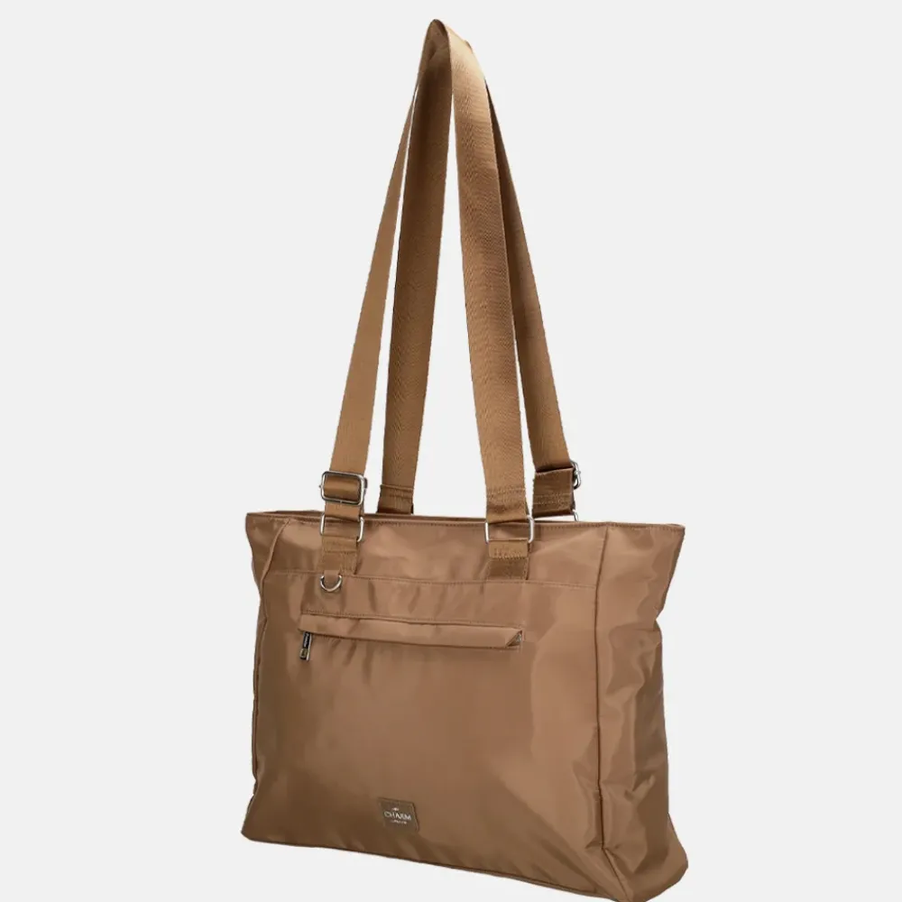 Shoppers^Charm London shopper taupe