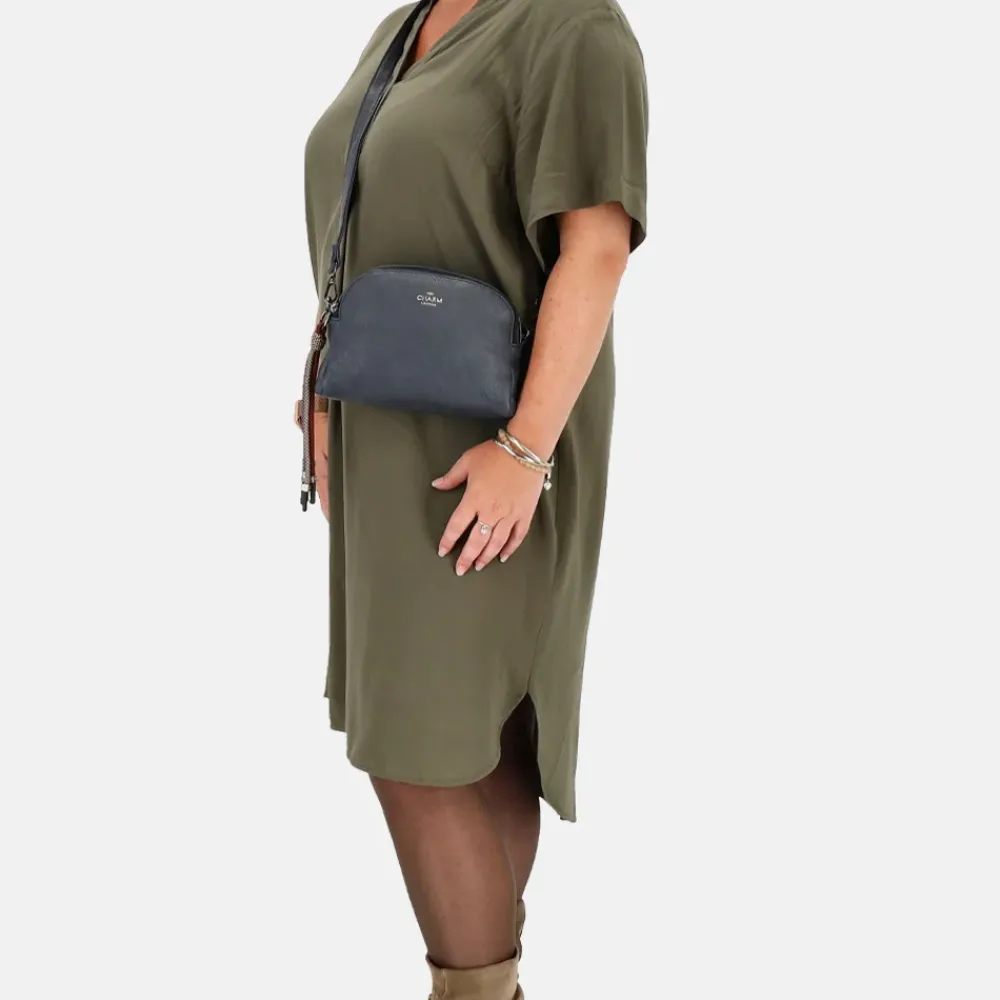 Crossbody Tassen^Charm London Tottingham crossbody tas blauw