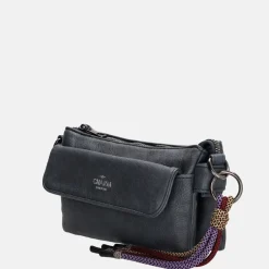 Crossbody Tassen^Charm London Tottingham crossbody tas S blauw