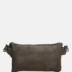 Crossbody Tassen^Charm London Tottingham crossbody tas S donkerbruin
