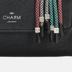 Crossbody Tassen^Charm London Tottingham crossbody tas S black
