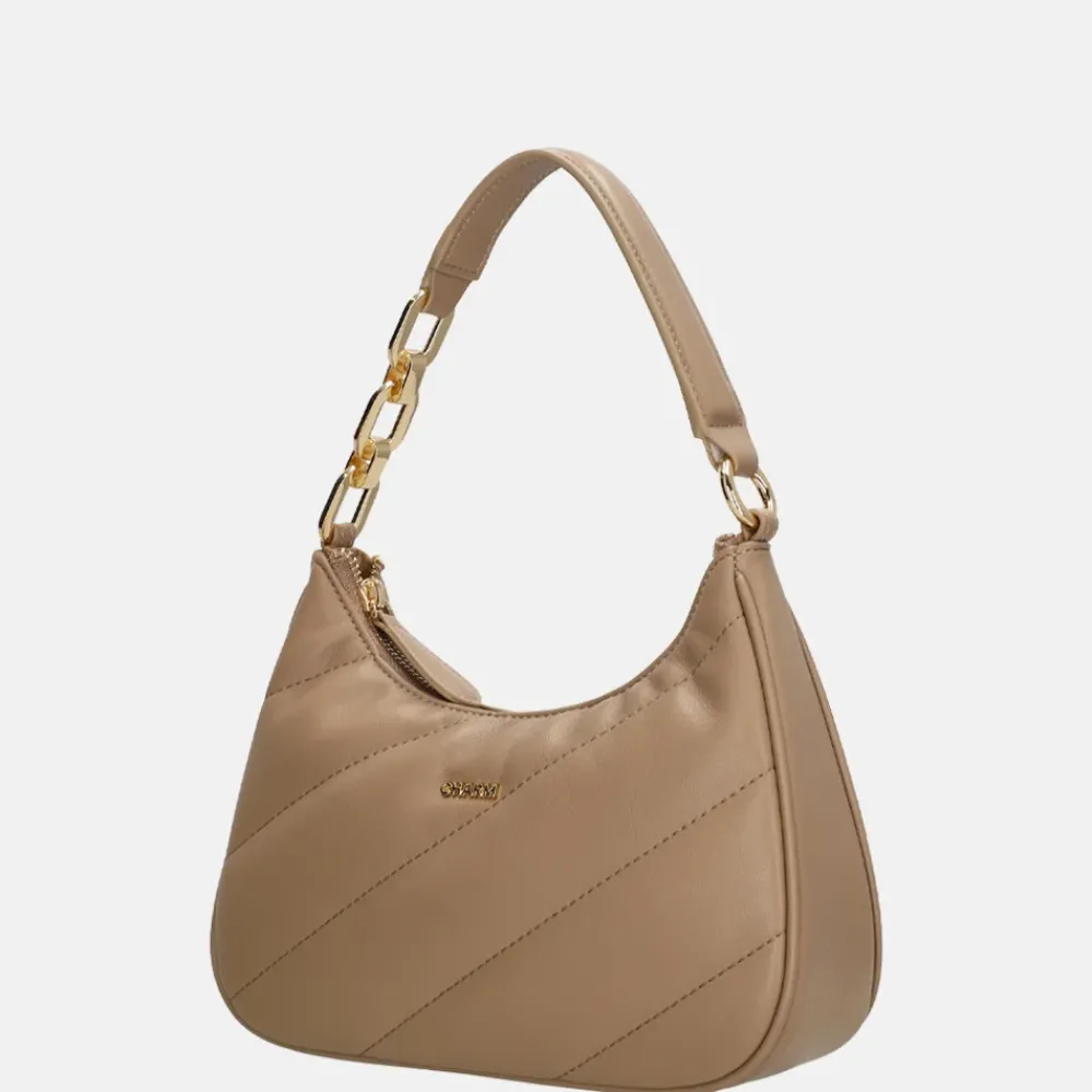 Handtassen^Charm London Viodante handtas taupe