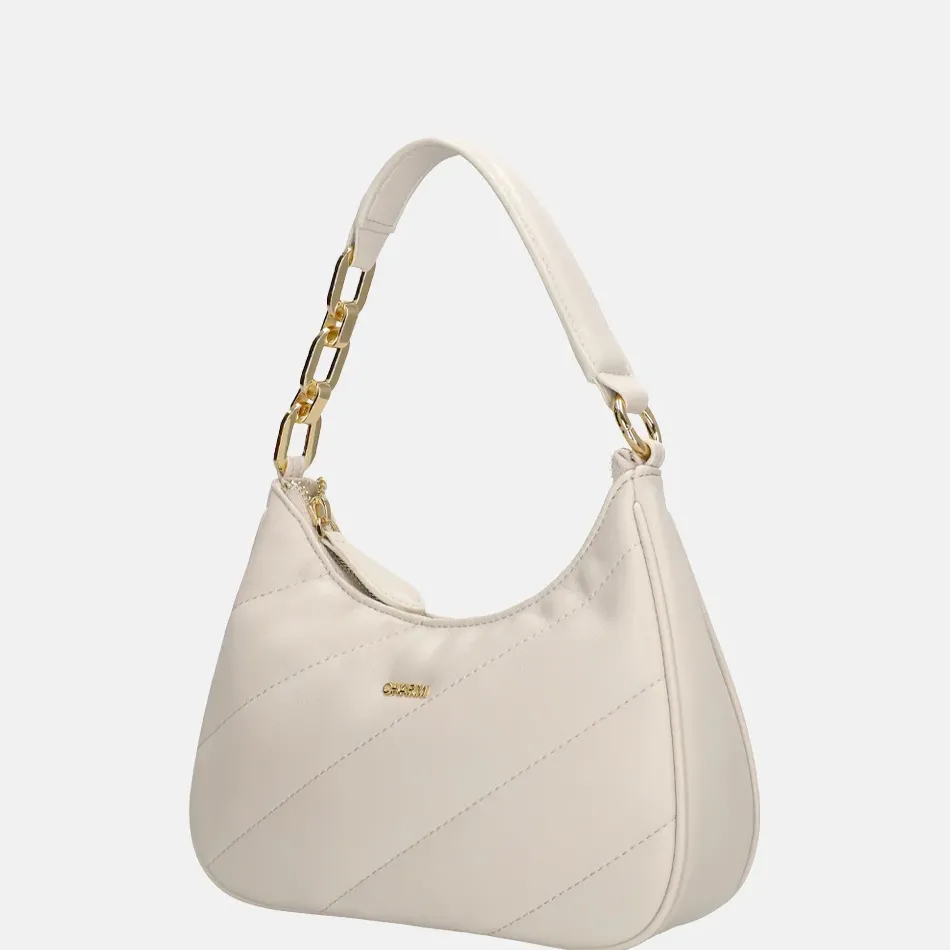 Handtassen^Charm London Viodante handtas creme