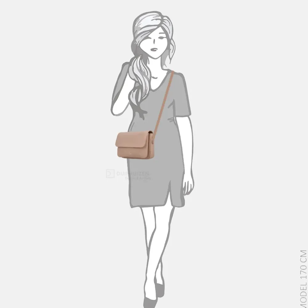 Crossbody Tassen^Charm London Washington crossbody tas oudroze