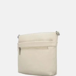 Crossbody Tassen^Charm London Washington crossbody tas creme