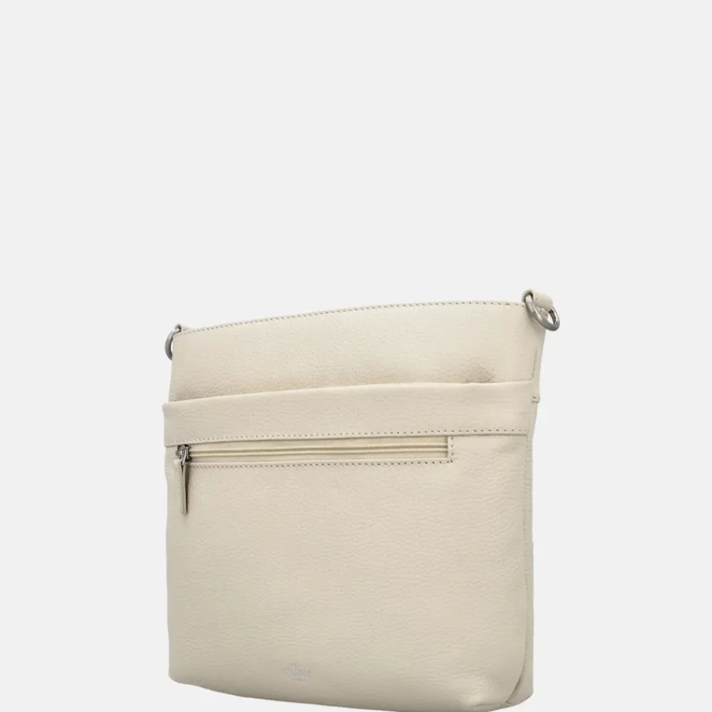 Crossbody Tassen^Charm London Washington crossbody tas creme