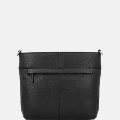 Crossbody Tassen^Charm London Washington crossbody tas zwart