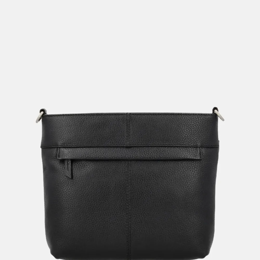 Crossbody Tassen^Charm London Washington crossbody tas zwart
