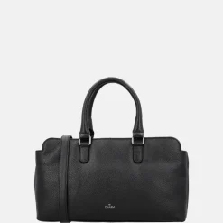 Handtassen^Charm London Washington handtas zwart