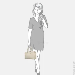 Handtassen^Charm London Washington handtas creme