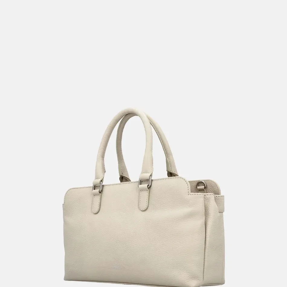 Handtassen^Charm London Washington handtas creme