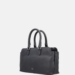 Handtassen^Charm London Washington handtas blauw